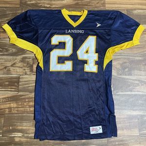 Vintage Lansing Michigan Football Jersey #24 Ripon Athletic RARE Size Large